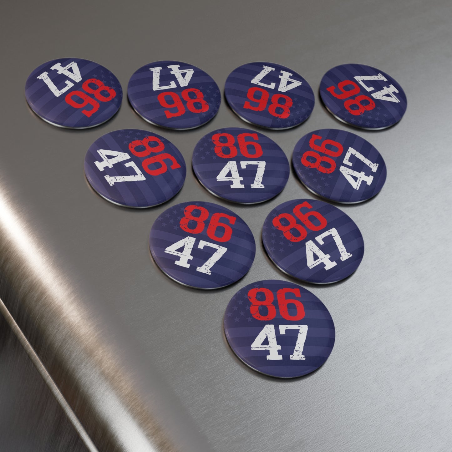 Magnet: "8647" (Ditch Trump)