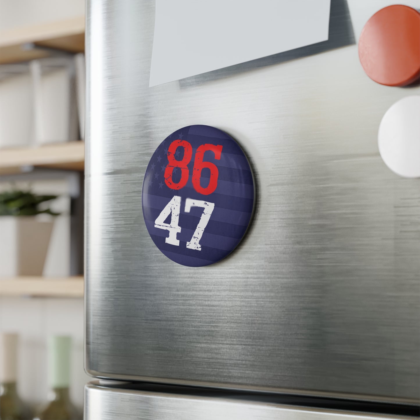 Magnet: "8647" (Ditch Trump)
