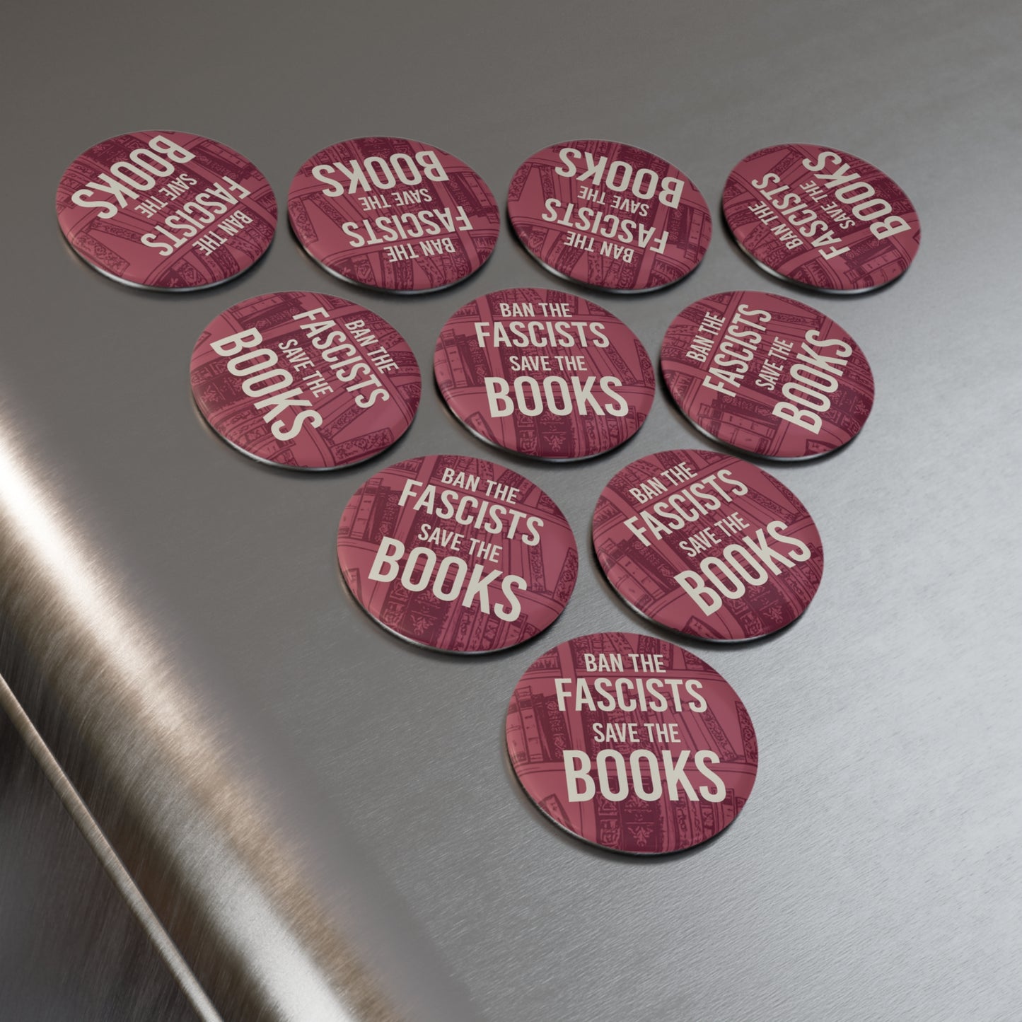 Magnet: "Ban the Fascists. Save the Books."