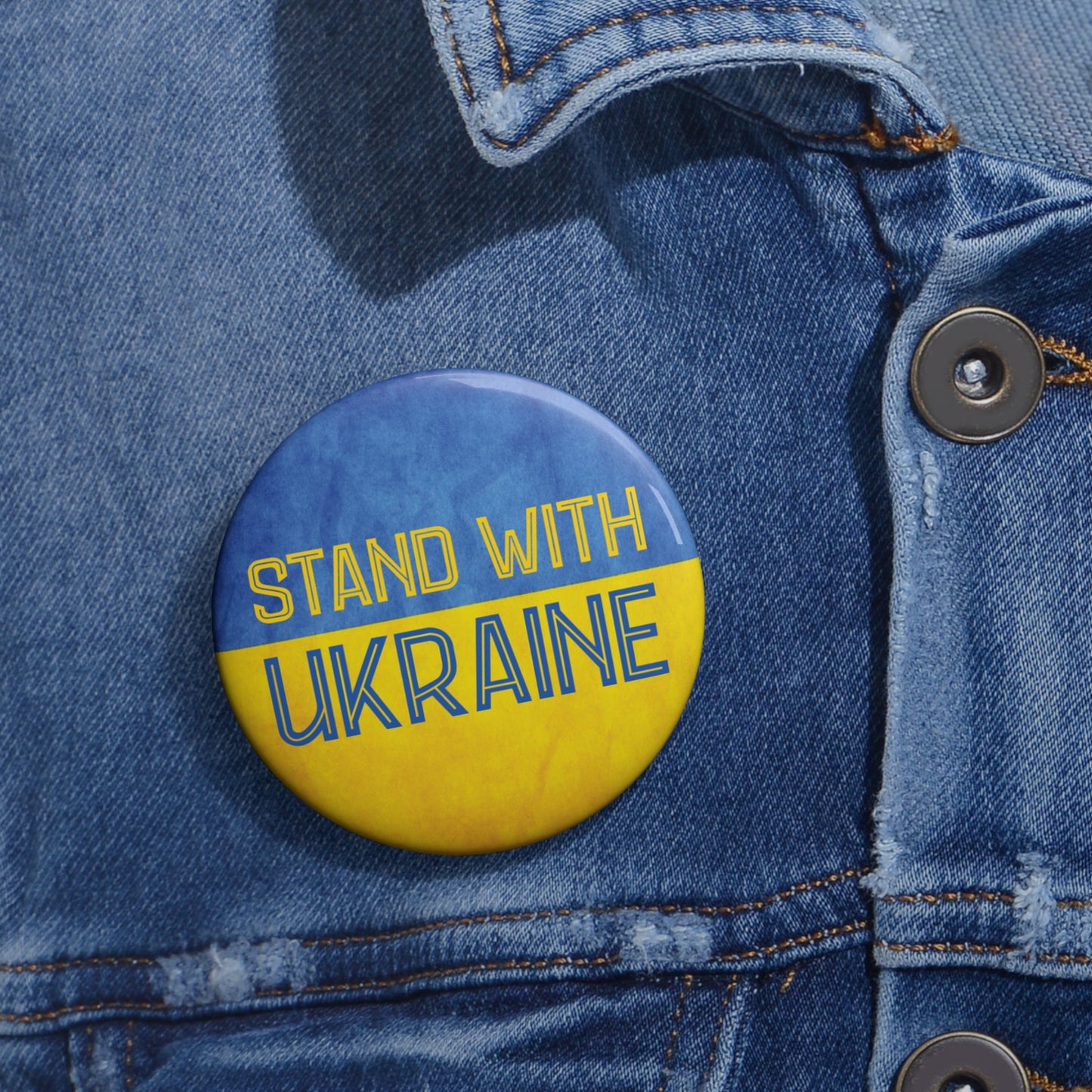 Button: "Stand with Ukraine"