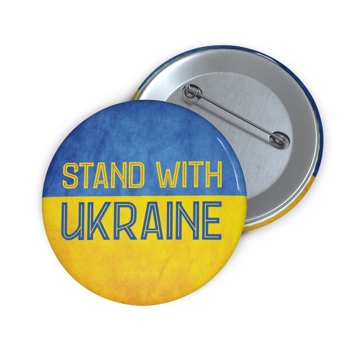 Button: "Stand with Ukraine"