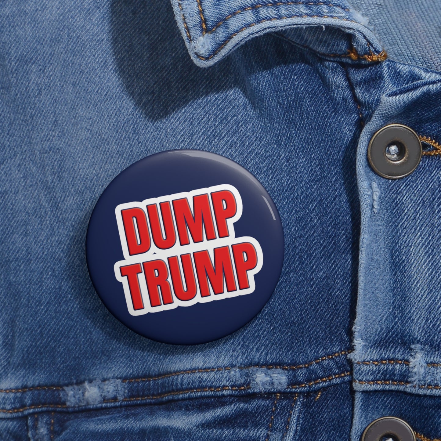Button: "Dump Trump"