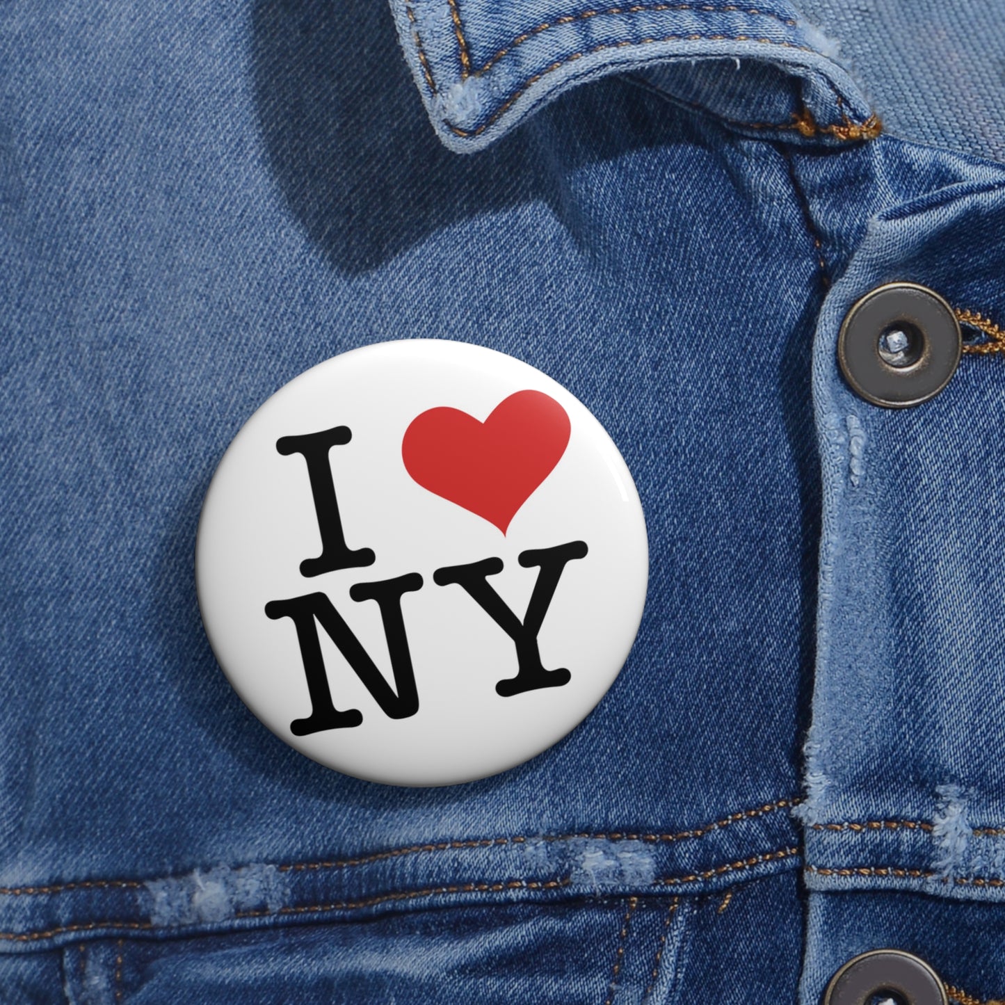Button: "I Love NY" - New York City