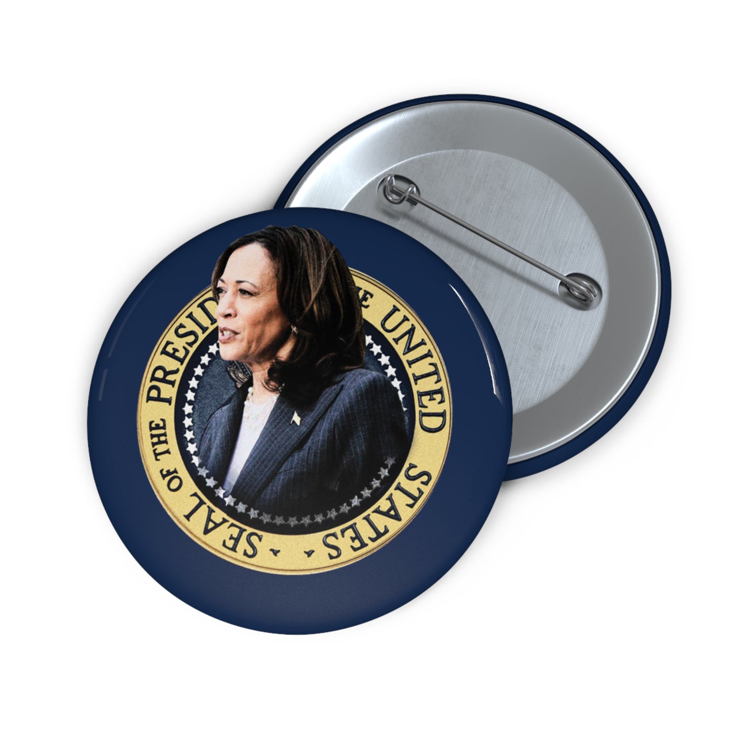 Button: Kamala Harris: Presidential Seal