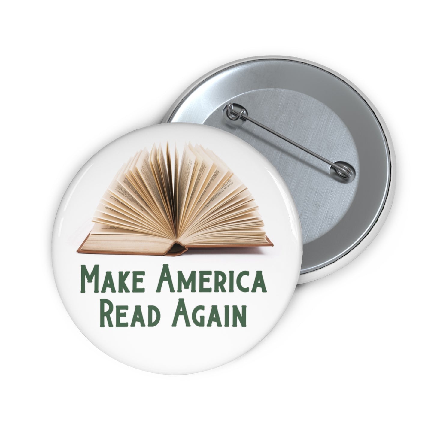 Button: Make America Read Again