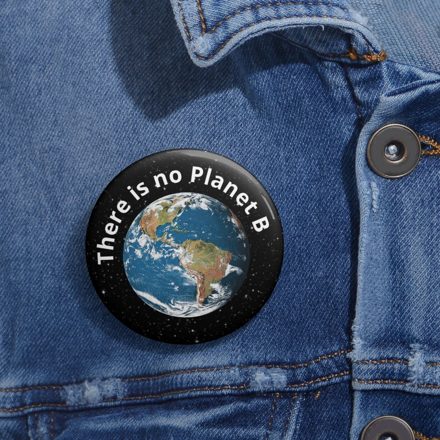 Button: "There Is No Planet B"