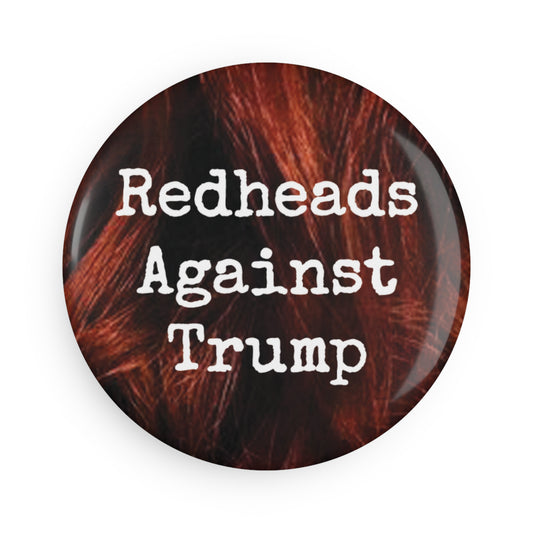 Magnet: “Redheads Against Trump”