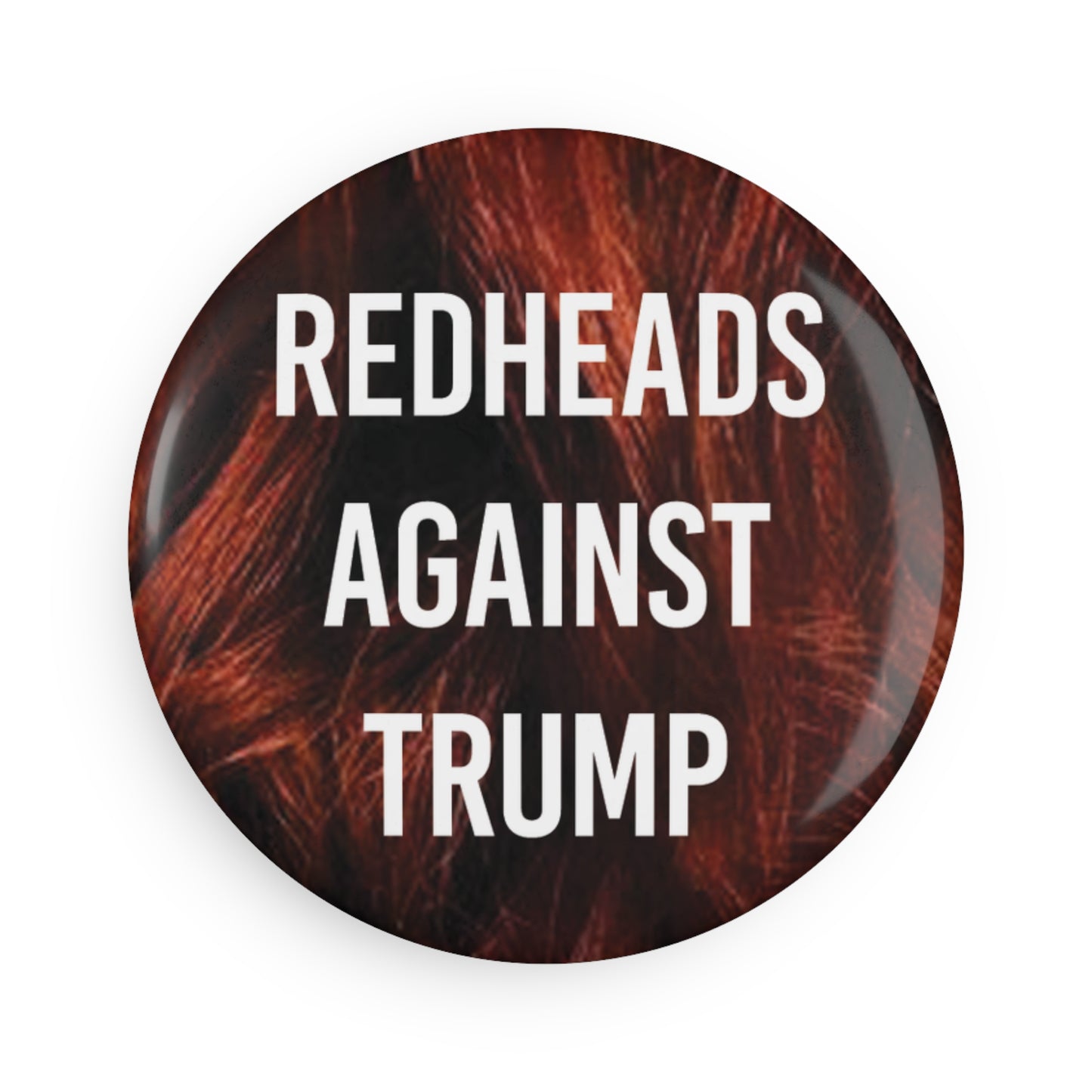 Magnet: “Redheads Against Trump”