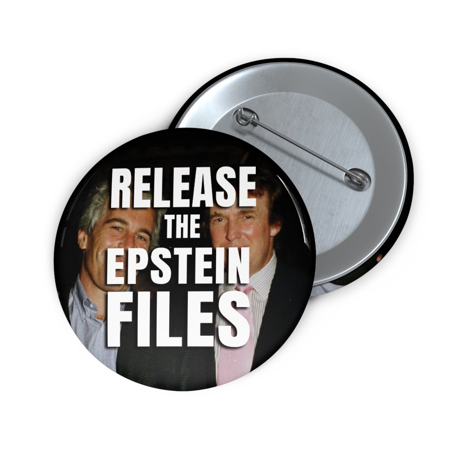 Button: "Release the Epstein Files"