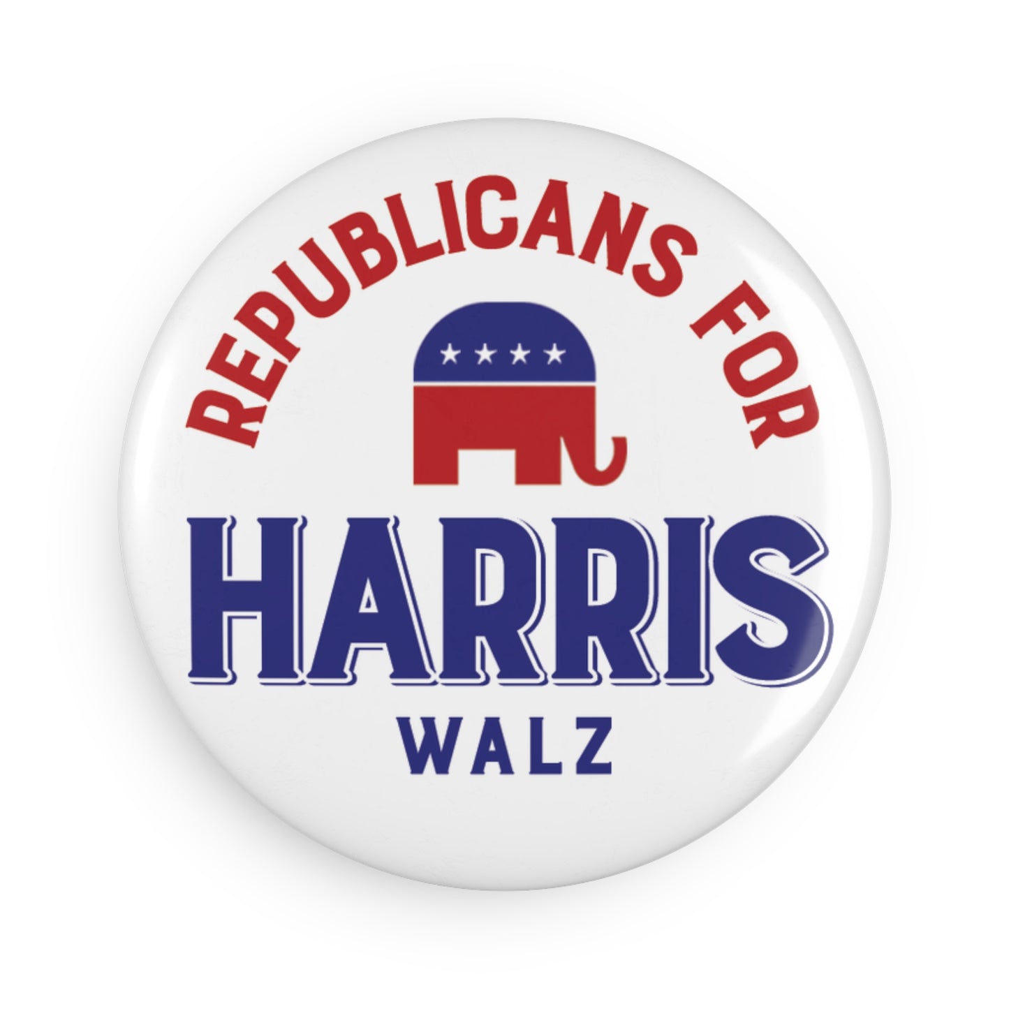 Button: Republicans for Harris