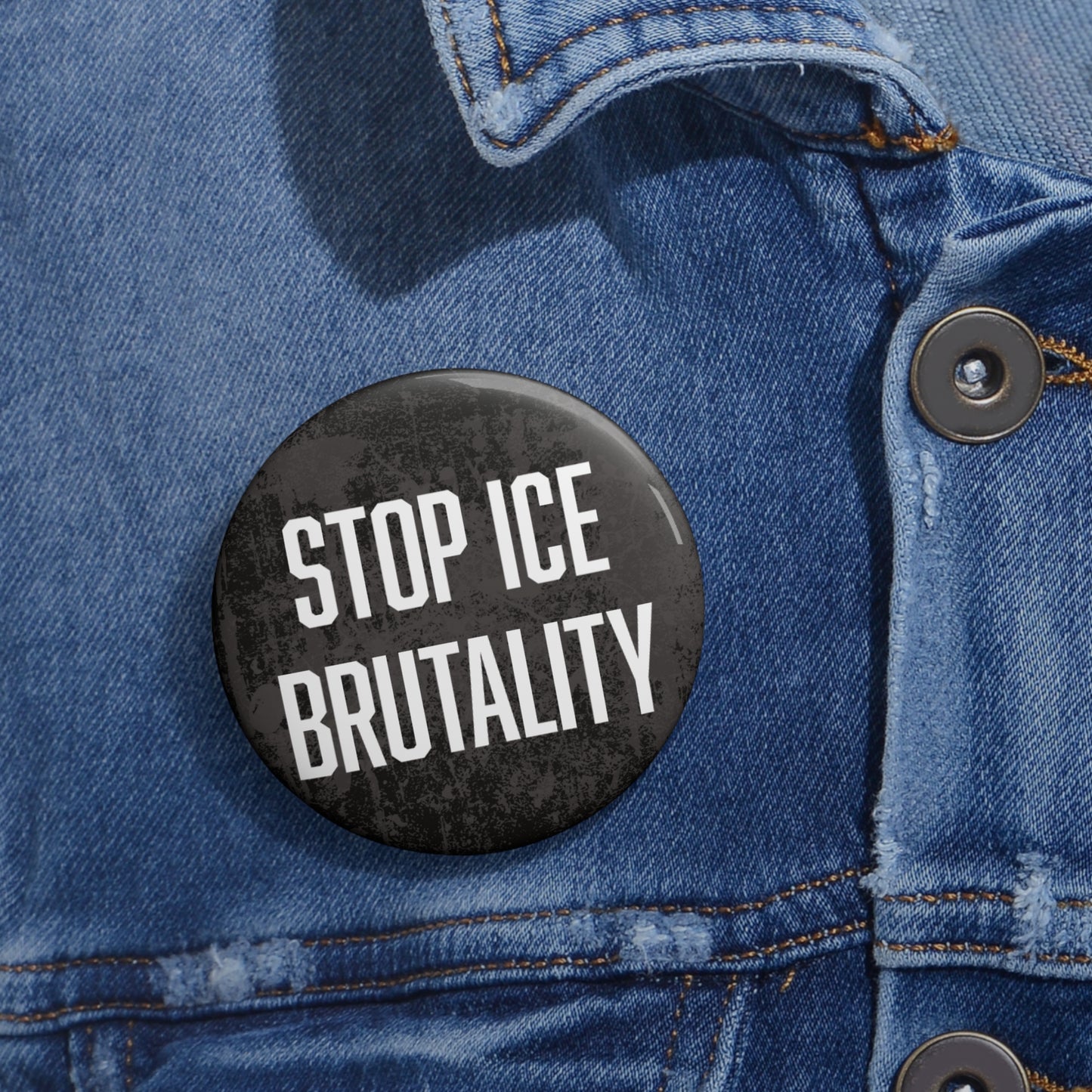 Button: "Stop ICE Brutality"